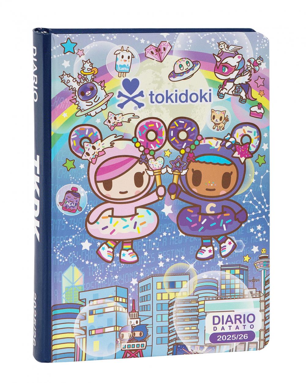 SUPERDIARIO STD DATATO BLU TOKIDOKI 73764 13x18cm 41349