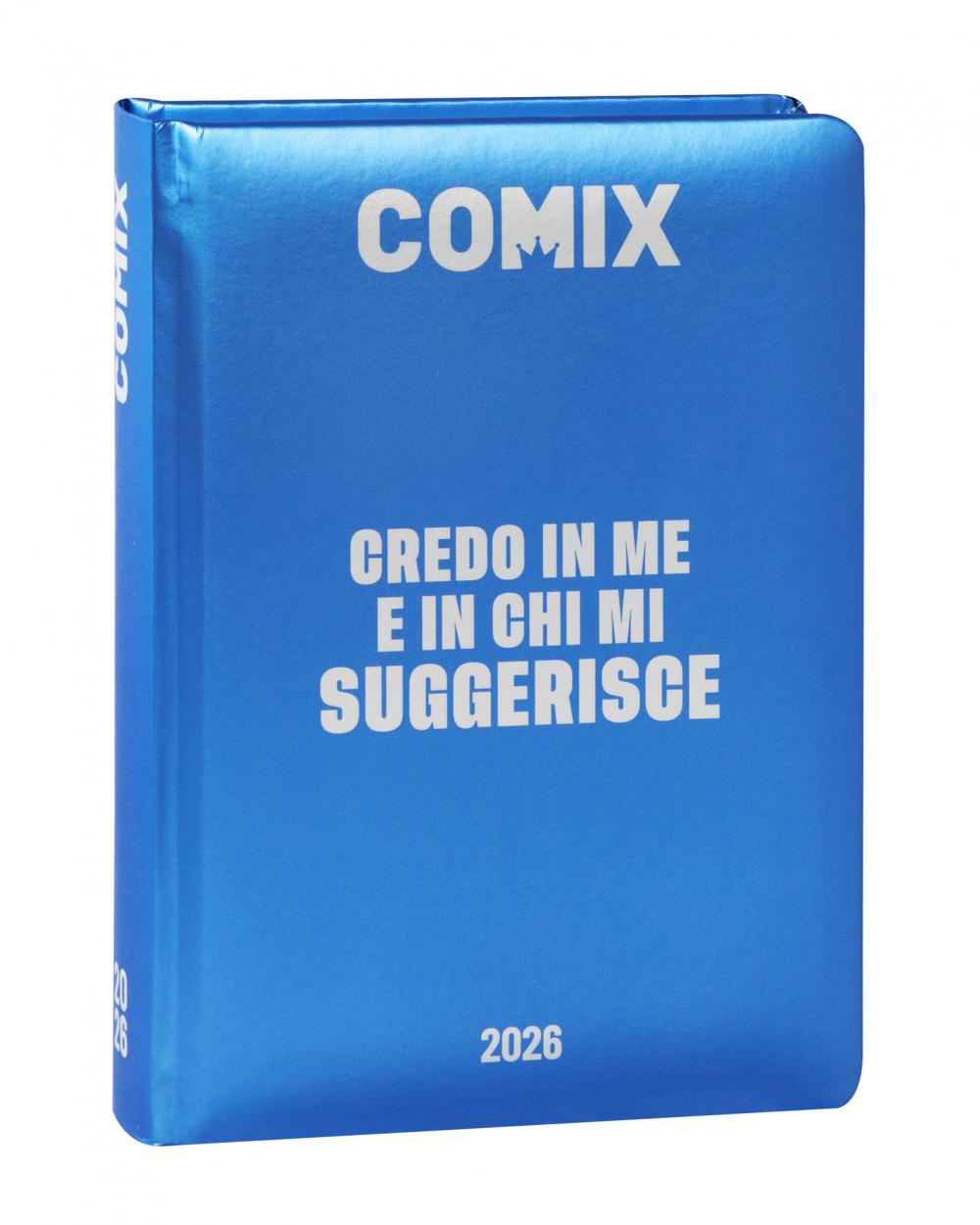 DIARIO 13M STD COMIX WAVE ELECTRIC BLUE 74139EB 13,5x18cm 41349