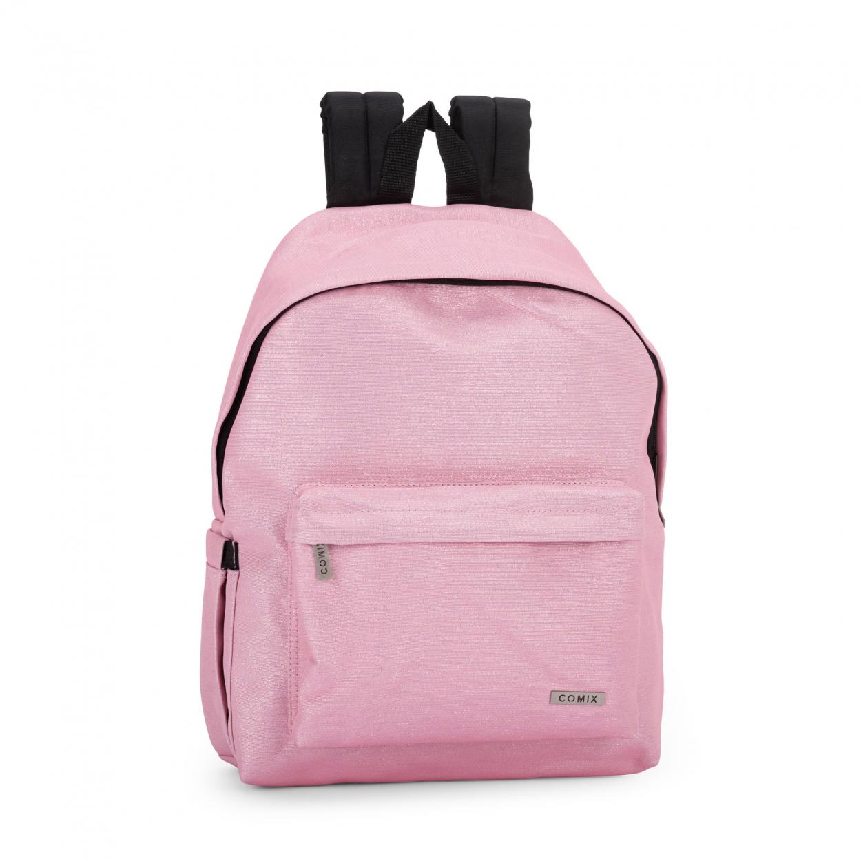 ZAINO AMERICANO LUREX ROSA COMIX 74118LR 30x40x17cm 41349