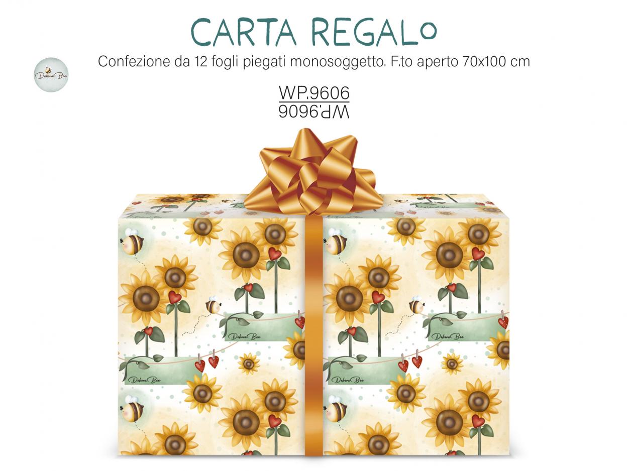 WP9606 CARTA REGALO DEBORA BEE GIRASOLI 40631