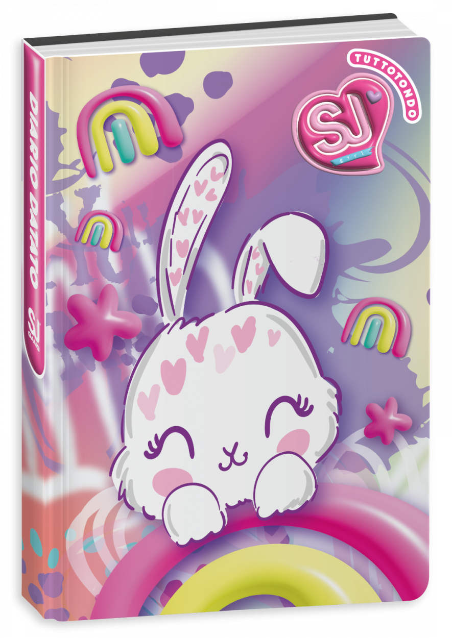 DIARIO AG.10M DATATO SJ GANG CARTOTECNICA SJ GANG GIRL 50C202504 15,5x20,5cm 41434