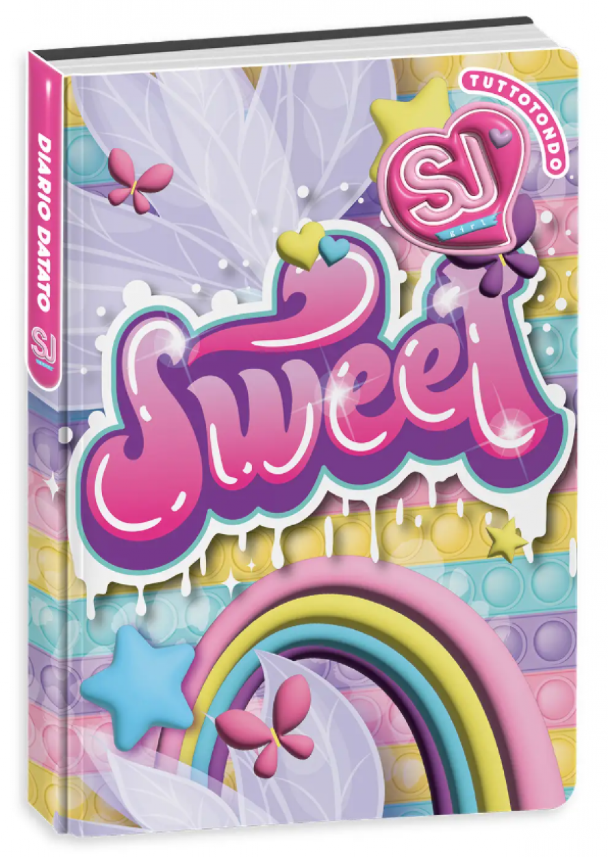 DIARIO AG.10M DAT SJ GANG CARTOTECNICA WONDROUS GIRL 50C202517 21x15cm 41434
