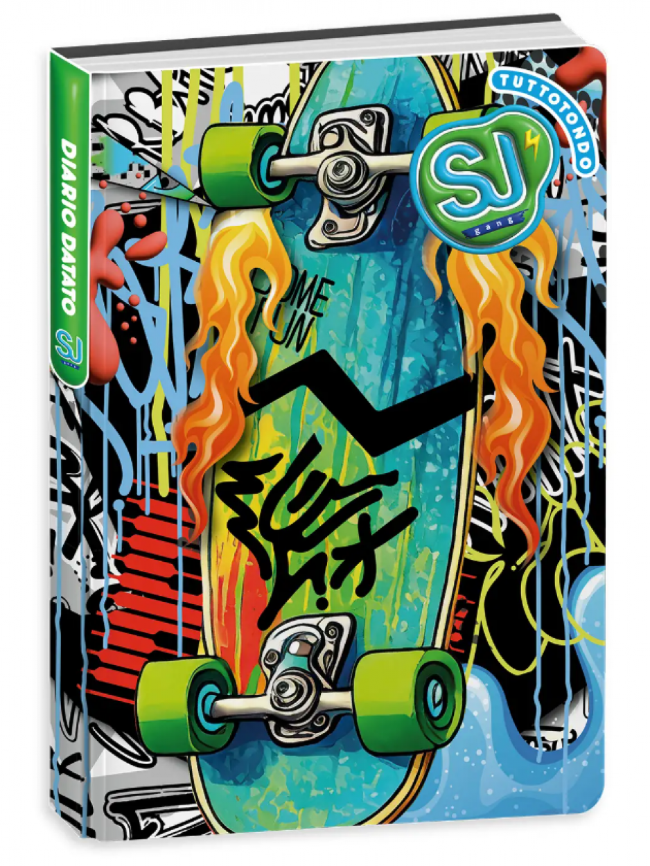 DIARIO AG.10M DAT SJ GANG CARTOTECNICA WONDROUS BOY 50C202516 21x15cm 41434