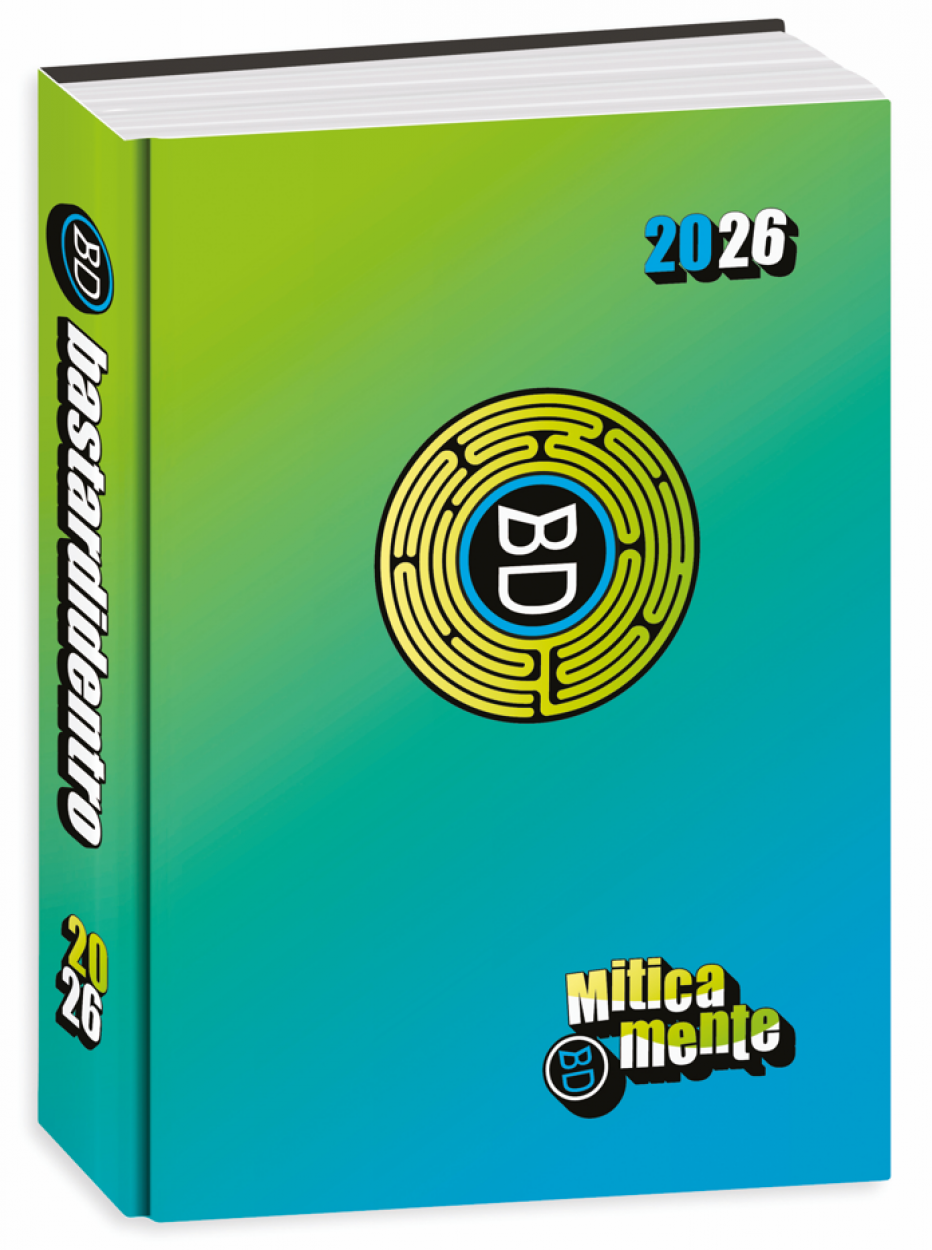 DIARIO STD 16M COLOR NEW BASTARDIDENTRO AGENDA MITICAMENTE 508402501 13,6x18,3cm 41434
