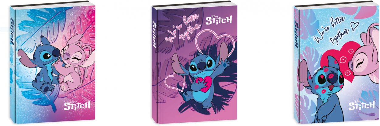 DIARIO AG.10M LILO & STITCH 50H302500 21x15cm 41434