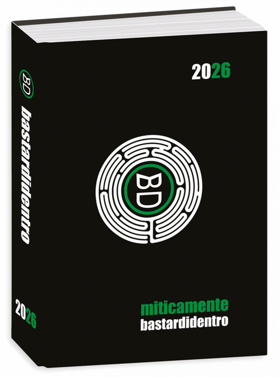 DIARIO STD 16M CLASSIC BASTARDIDENTRO AGENDA MITICAMENTE 508402500 13,6x18,3cm 41434