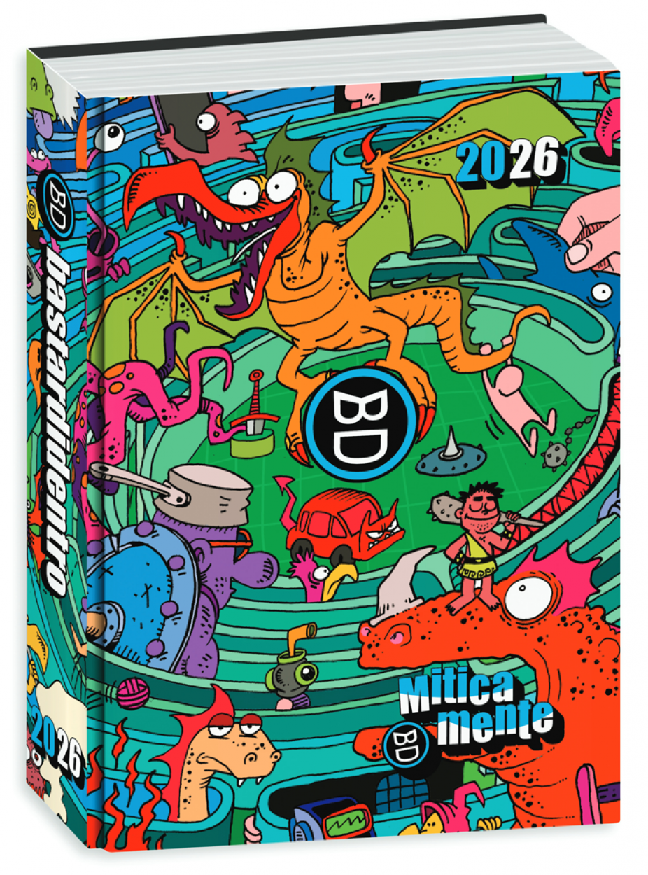 DIARIO STD 16M SPECIAL BASTARDIDENTRO AGENDA MITICAMENTE 508402503 13,6x18,3cm 41434