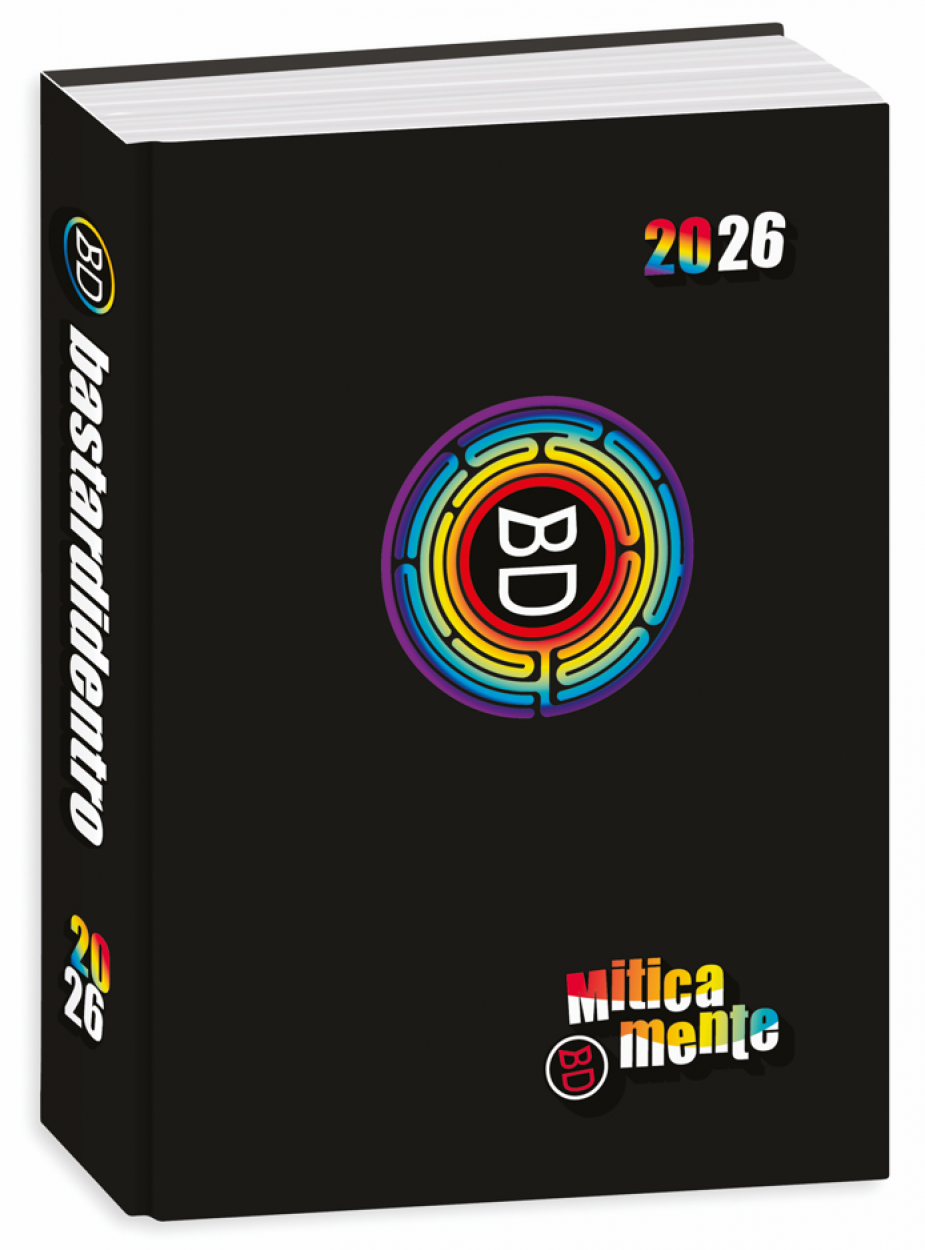 DIARIO STD 16M COLOR NEW BASTARDIDENTRO AGENDA MITICAMENTE 508402501 13,6x18,3cm 41434