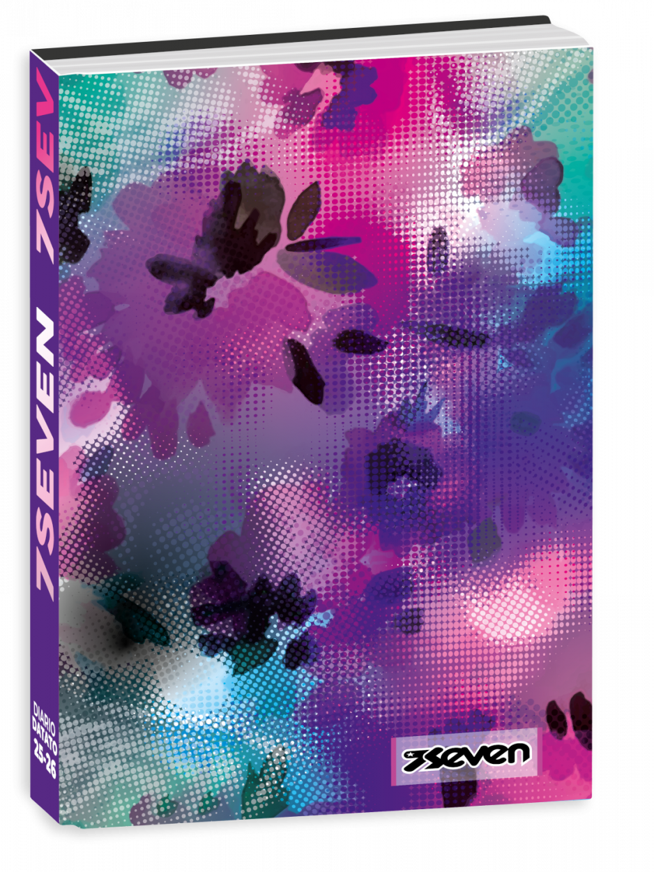 DIARIO POCKET 12M R SEVEN DATATO CARTOTECNICA GIRL 500102511 11,5x16cm 41434