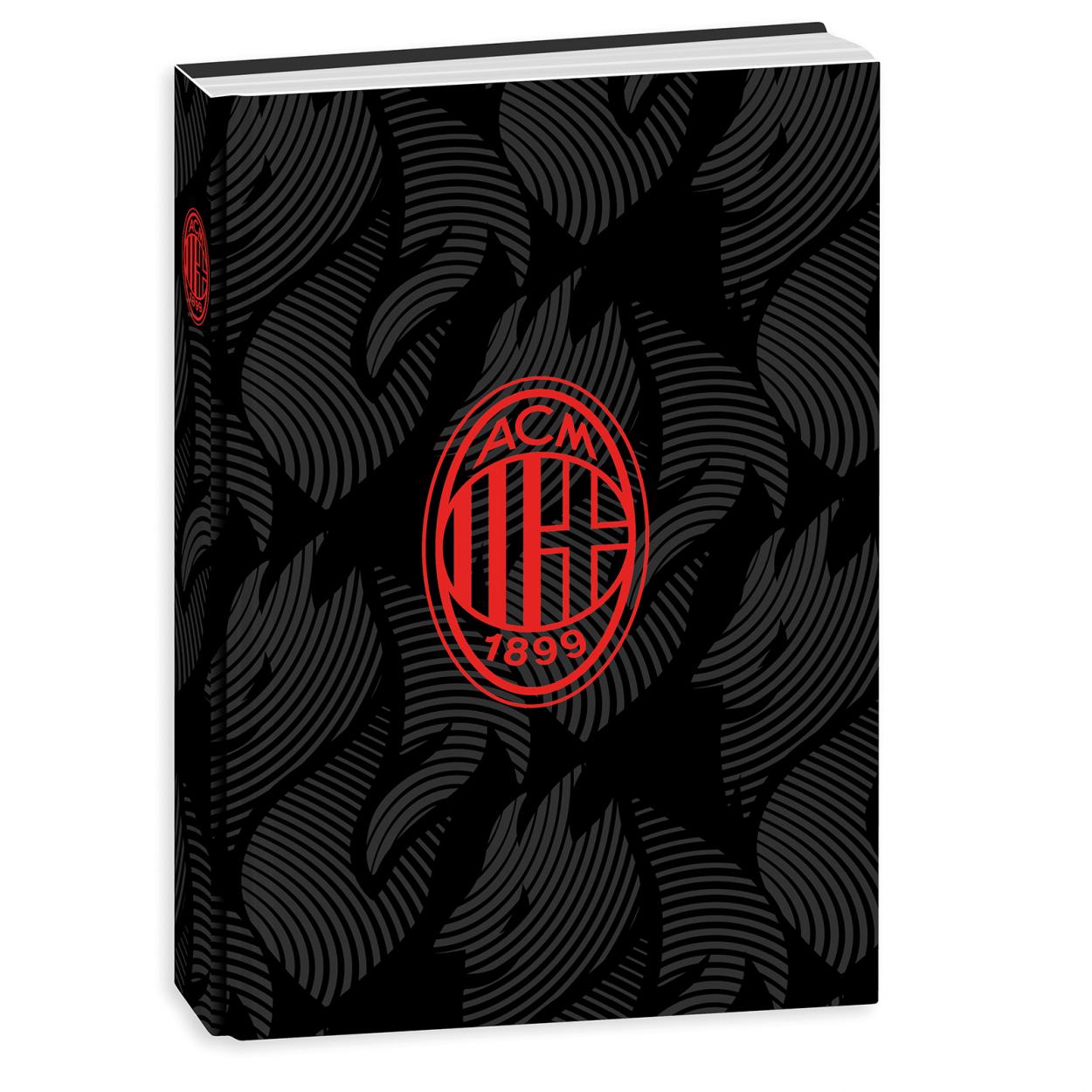 DIARIO STD 12M MILAN 50F202500 13,6x18,3cm 41434