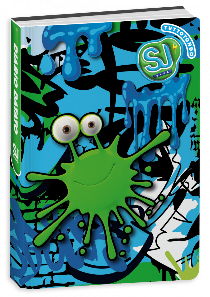 50C202500 DIARIO AG.10M DATATO SJ GANG CARTOTECNICA SJ GANG BOY 15,5x20,5cm 41434