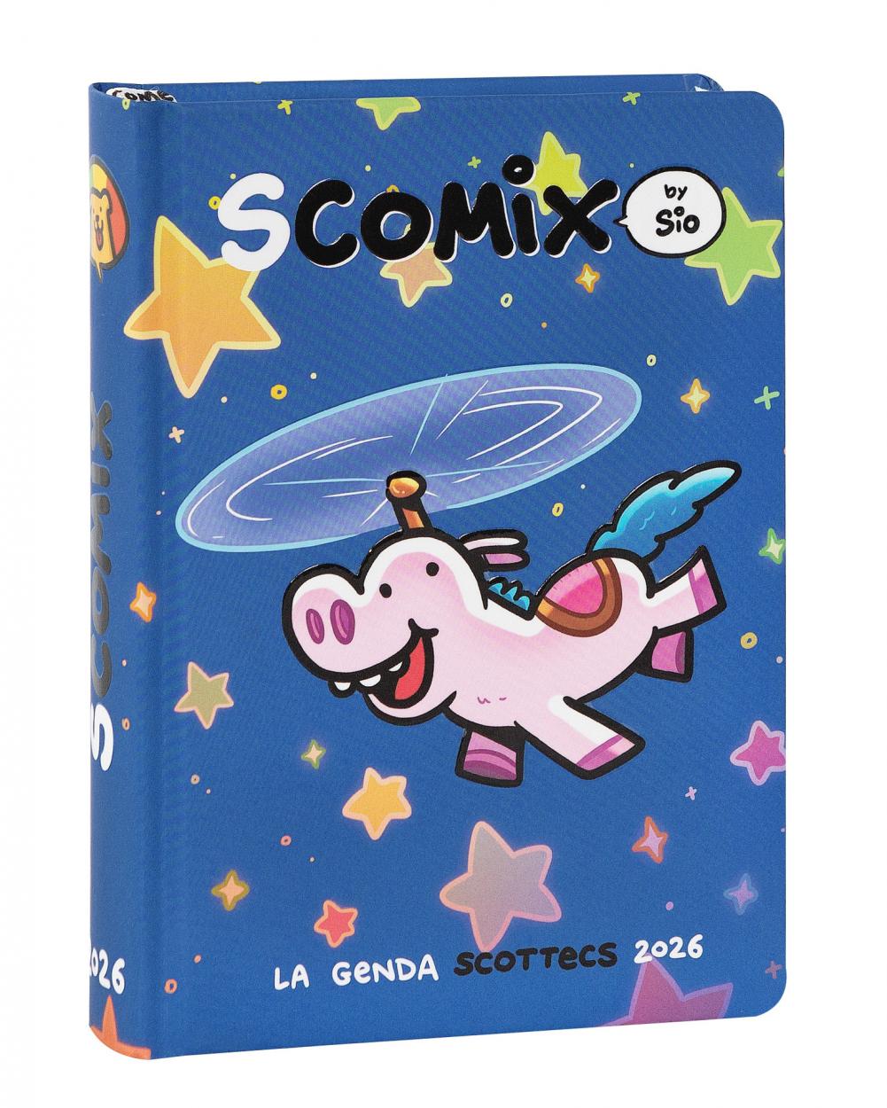 AGENDA 16M MEDIUM SCOMIX UNICOTTERO 73505UN 12x16,5cm 41349