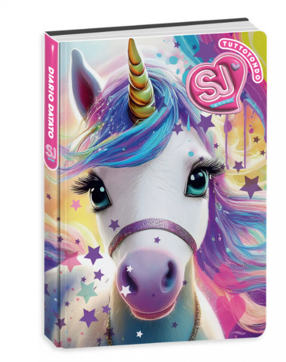 DIARIO AG.10M DAT SJ GANG CARTOTECNICA ANIMALI GIRL 50C202515 21x15cm 41434