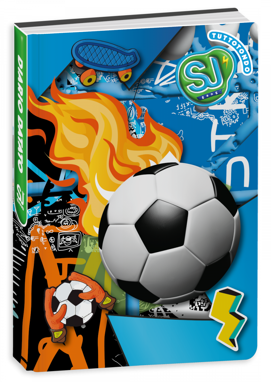 50C202500 DIARIO AG.10M DATATO SJ GANG CARTOTECNICA SJ GANG BOY 15,5x20,5cm 41434