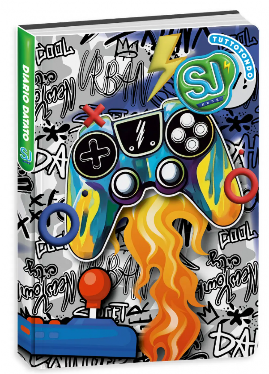 DIARIO AG.10M DAT SJ GANG CARTOTECNICA WONDROUS BOY 50C202516 21x15cm 41434