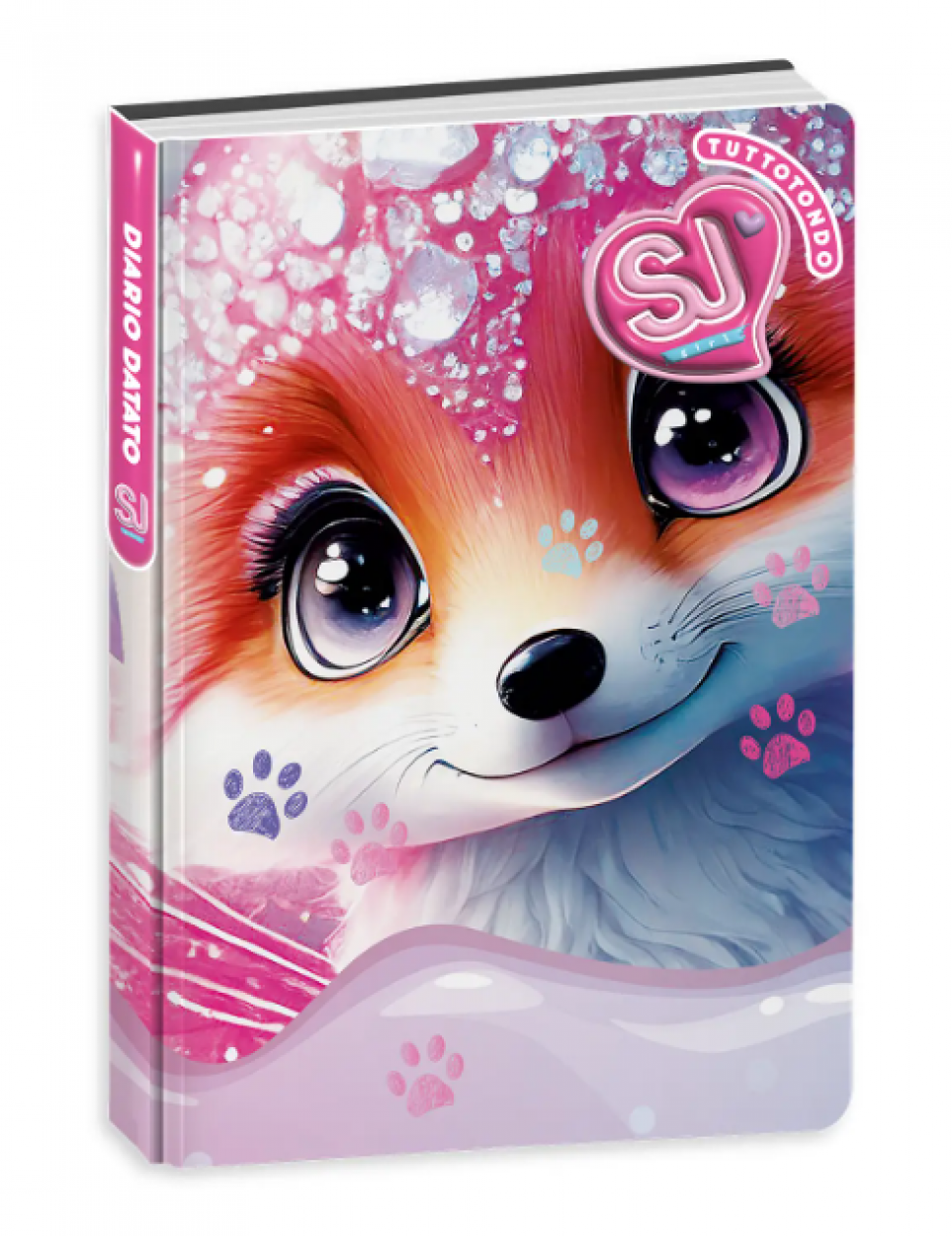 DIARIO AG.10M DAT SJ GANG CARTOTECNICA ANIMALI GIRL 50C202515 21x15cm 41434