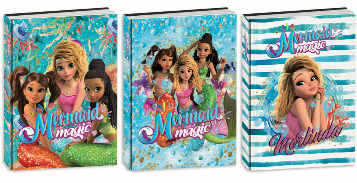 DIARIO AG.10M MERMAID MAGIC 50H902500 14,5x20,6cm 41434