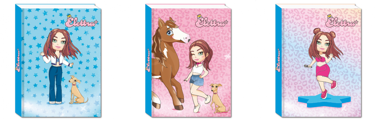 DIARIO STD. 12M ELETTRA 50H802400 14,5x20,6cm 41434