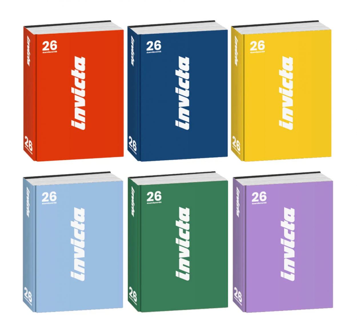 DIARIO STD DATATO 16M R INVICTA 500602512 18,5x14cm 41434