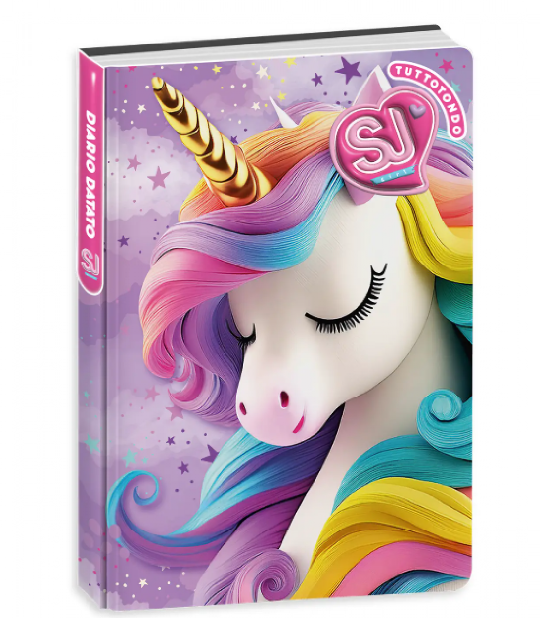 DIARIO AG.10M DAT SJ GANG CARTOTECNICA ANIMALI GIRL 50C202515 21x15cm 41434
