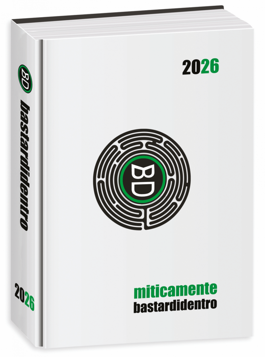 DIARIO STD 16M CLASSIC BASTARDIDENTRO AGENDA MITICAMENTE 508402500 13,6x18,3cm 41434