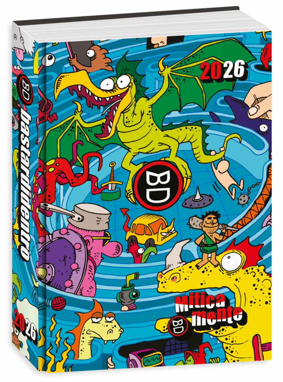 DIARIO STD 16M SPECIAL BASTARDIDENTRO AGENDA MITICAMENTE 508402503 13,6x18,3cm 41434
