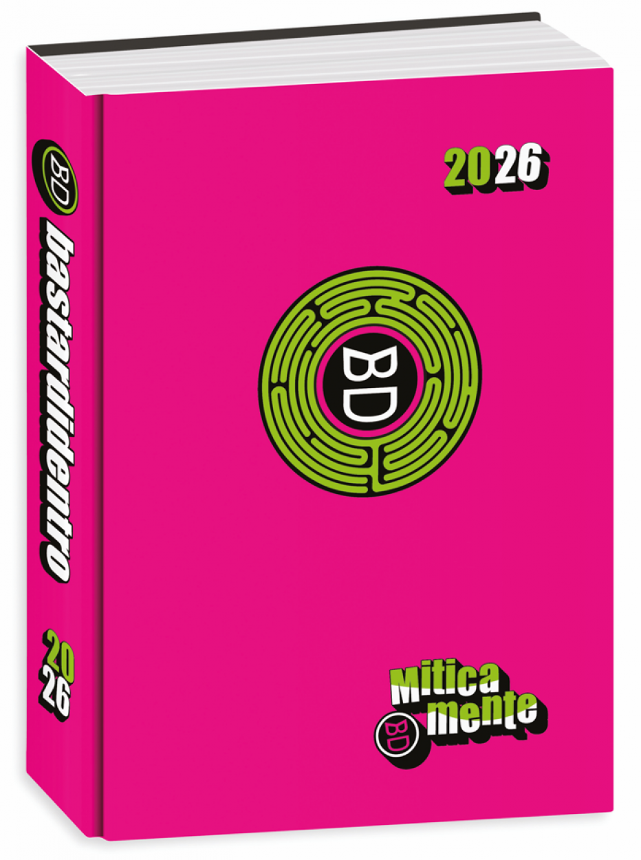 DIARIO STD 16M COLOR NEW BASTARDIDENTRO AGENDA MITICAMENTE 508402501 13,6x18,3cm 41434