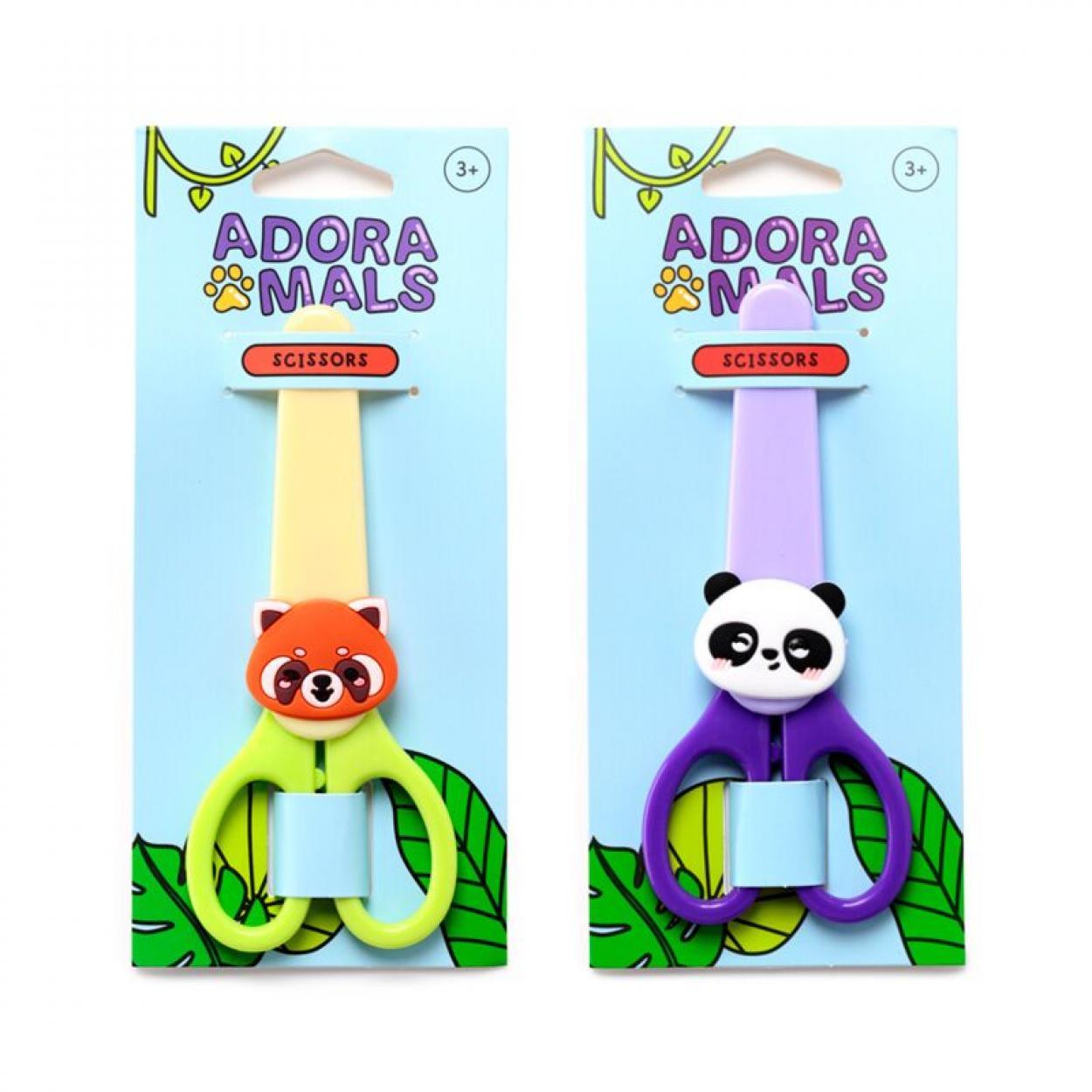 STA404 FORBICI PER BAMBINI CON CUSTODIA ANIMALI DOLCI SELVATICI 41273