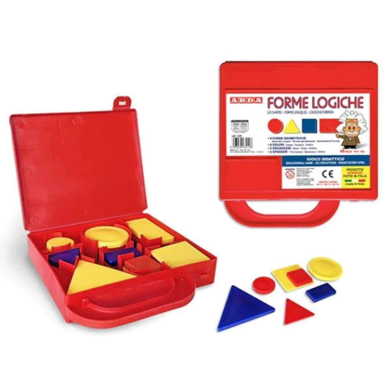 00250089 BLOCCHI LOGICI ARDA 48pz 53381