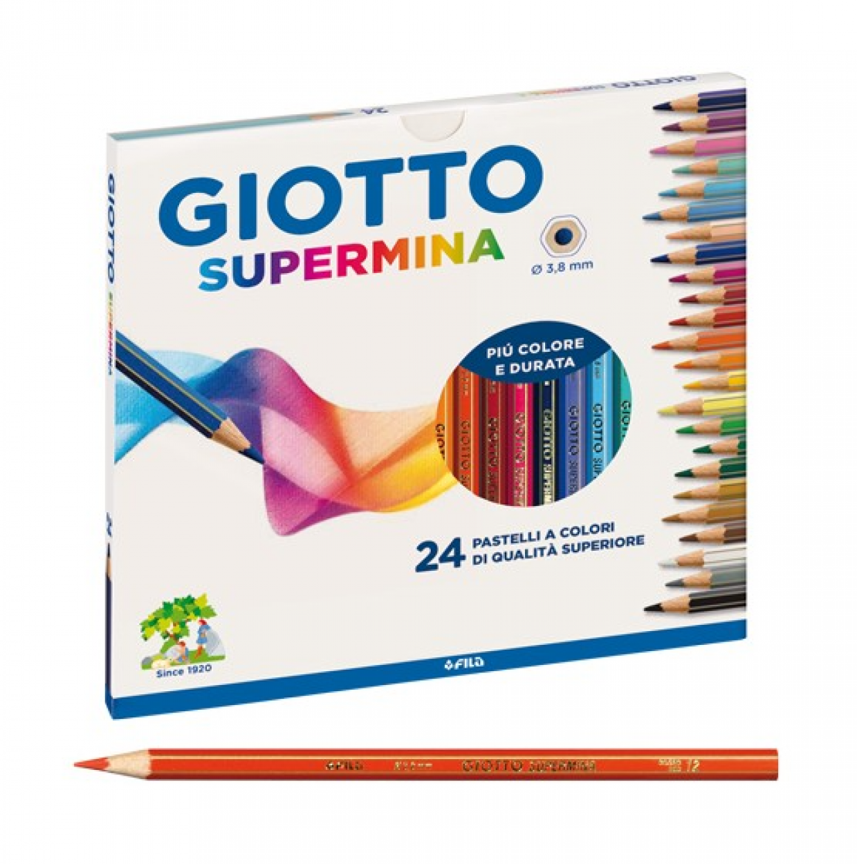 00180056 PASTELLI GIOTTO SUPERMINA A 24 53381