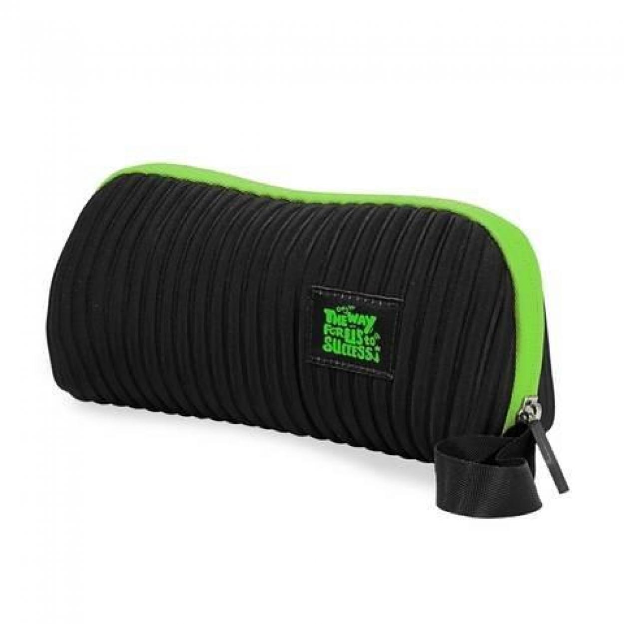 BUSTINA BAULETTO FUSION NERO VERDE 21x7x10cm BE SMART 00271045 40808