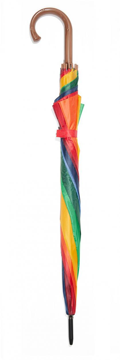 G505A OMBRELLO NYLON GOLF AUTO ARCOBALENO 40097