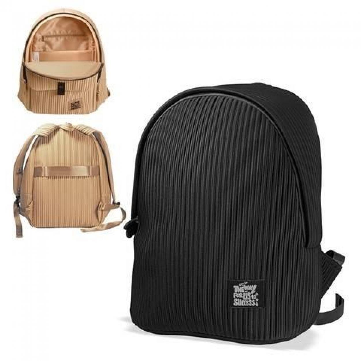 ZAINO FUSION 1 SCOMPARTO NERO GRIGIO 41x31x18cm BE SMART 00271062 40808