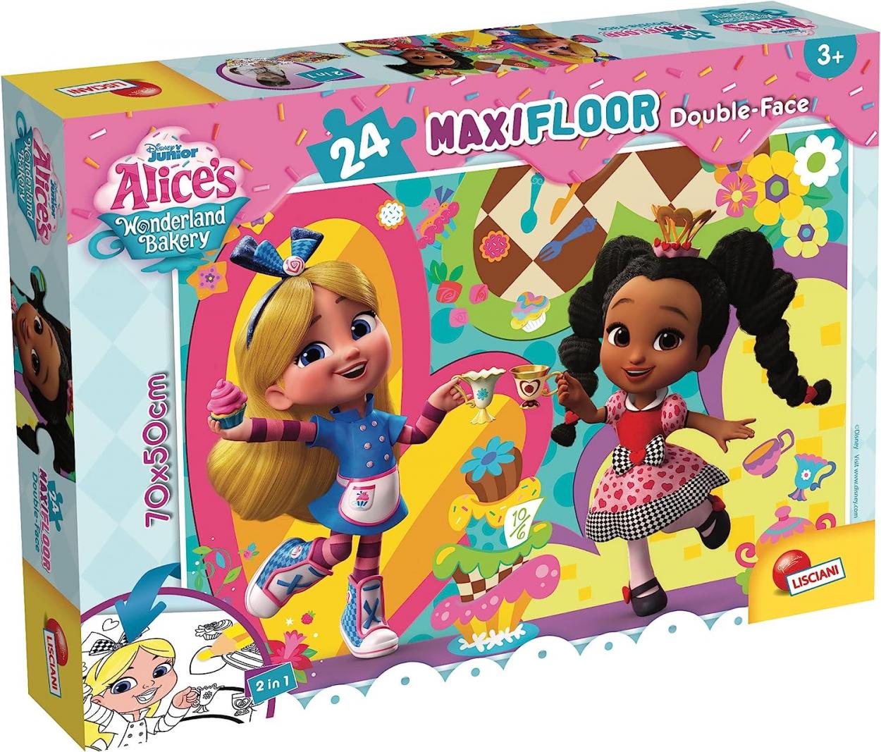 MAX. PUZZ. 24pz 39x29x7 ALICE WONDER. 099535 40971