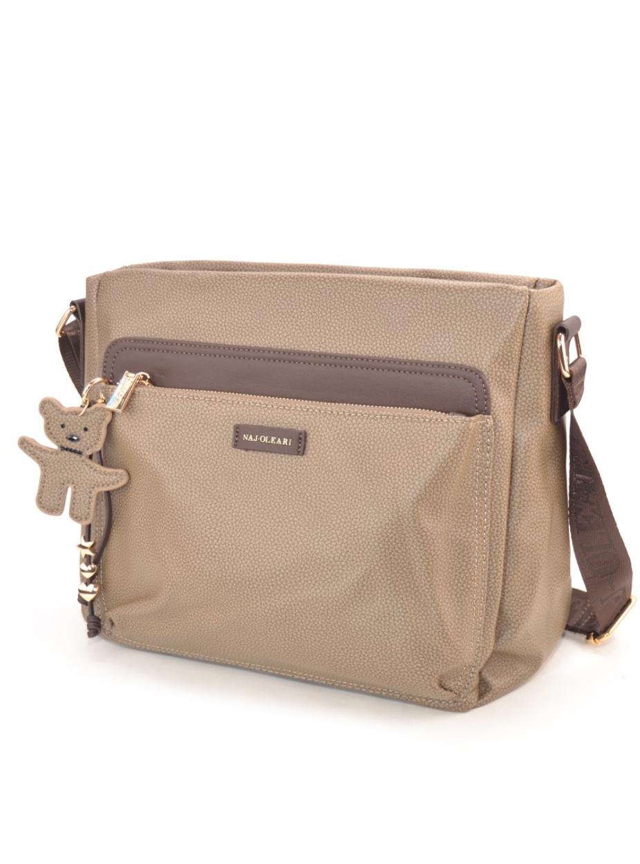 61730/BOBA13 CC BORSA CON TRACOLLA CIOCCOLATO 30x26x14cm 41233