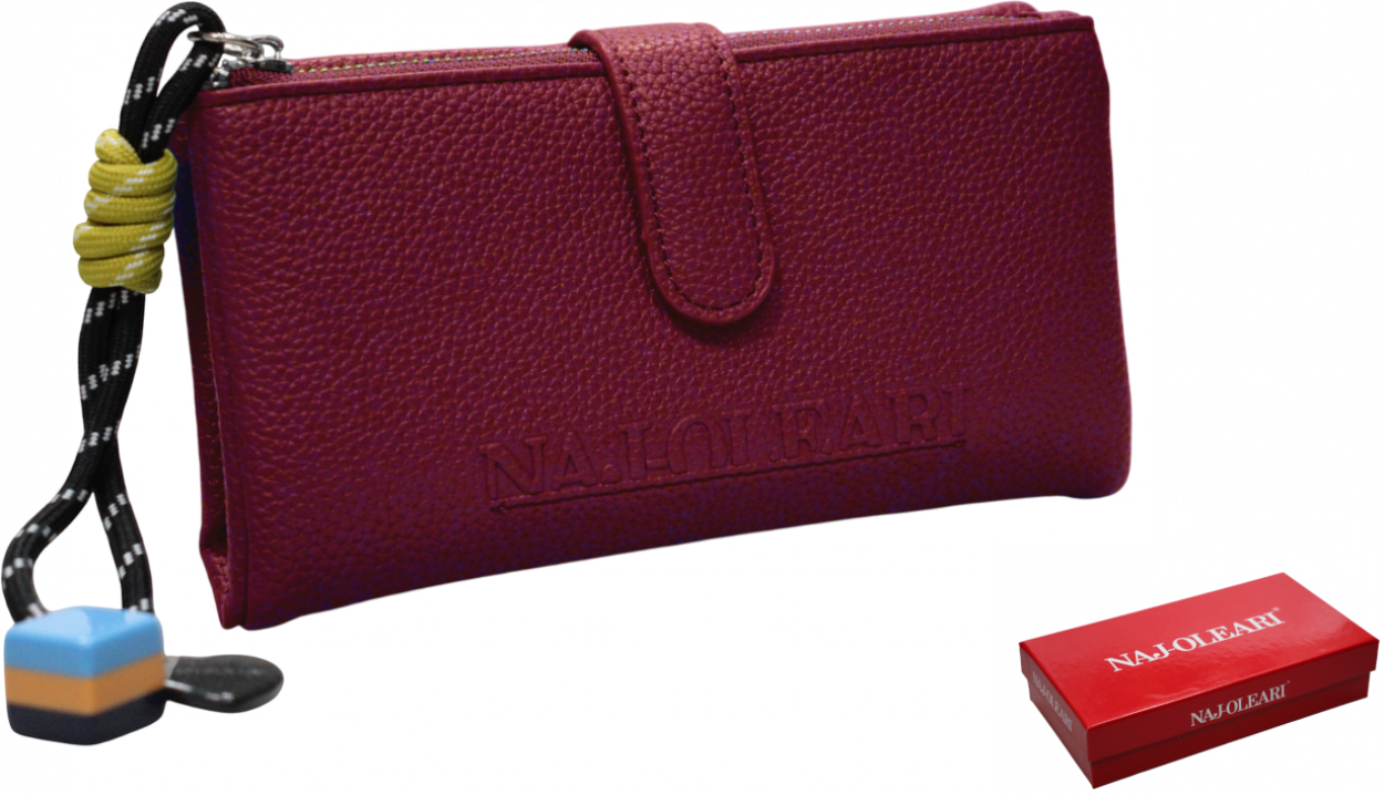 2529/NAJD3 RB PFOGLIO DONNA RUBINO 18,5x9,5cm 41233
