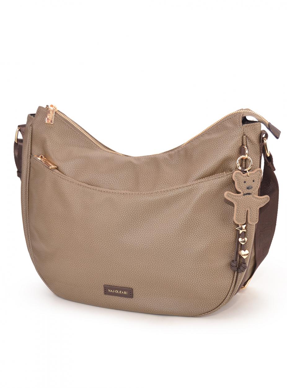 61329/BOBA13 CC BORSA BANANA GRANDE CIOCCOLATO 39x31x14cm 41233