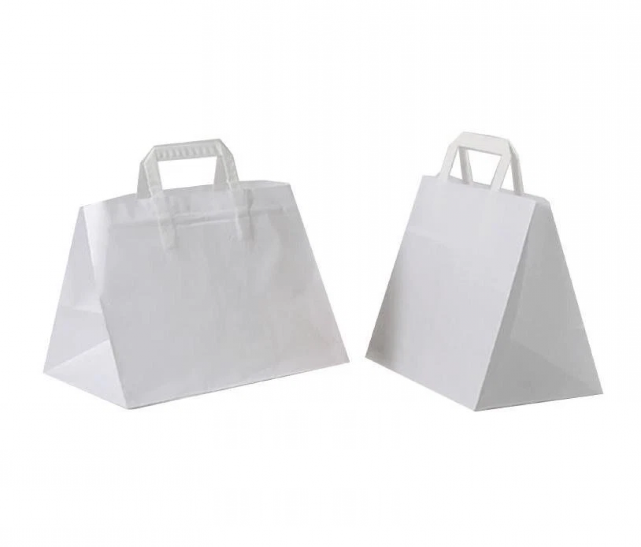 SHOPPER PIATTO 32+22h34 BIANCO TAKE AWAY 9216-32+22x34 41327