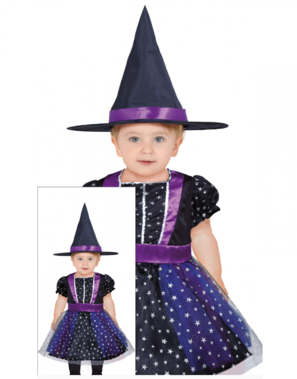STARRIED WITCH TODDLER INFANTILE 2-3 ANNI 78215 52833