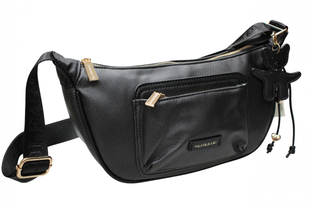 62020/BOBA13 NE MARSUPIO NERO 24x16x10cm 41233