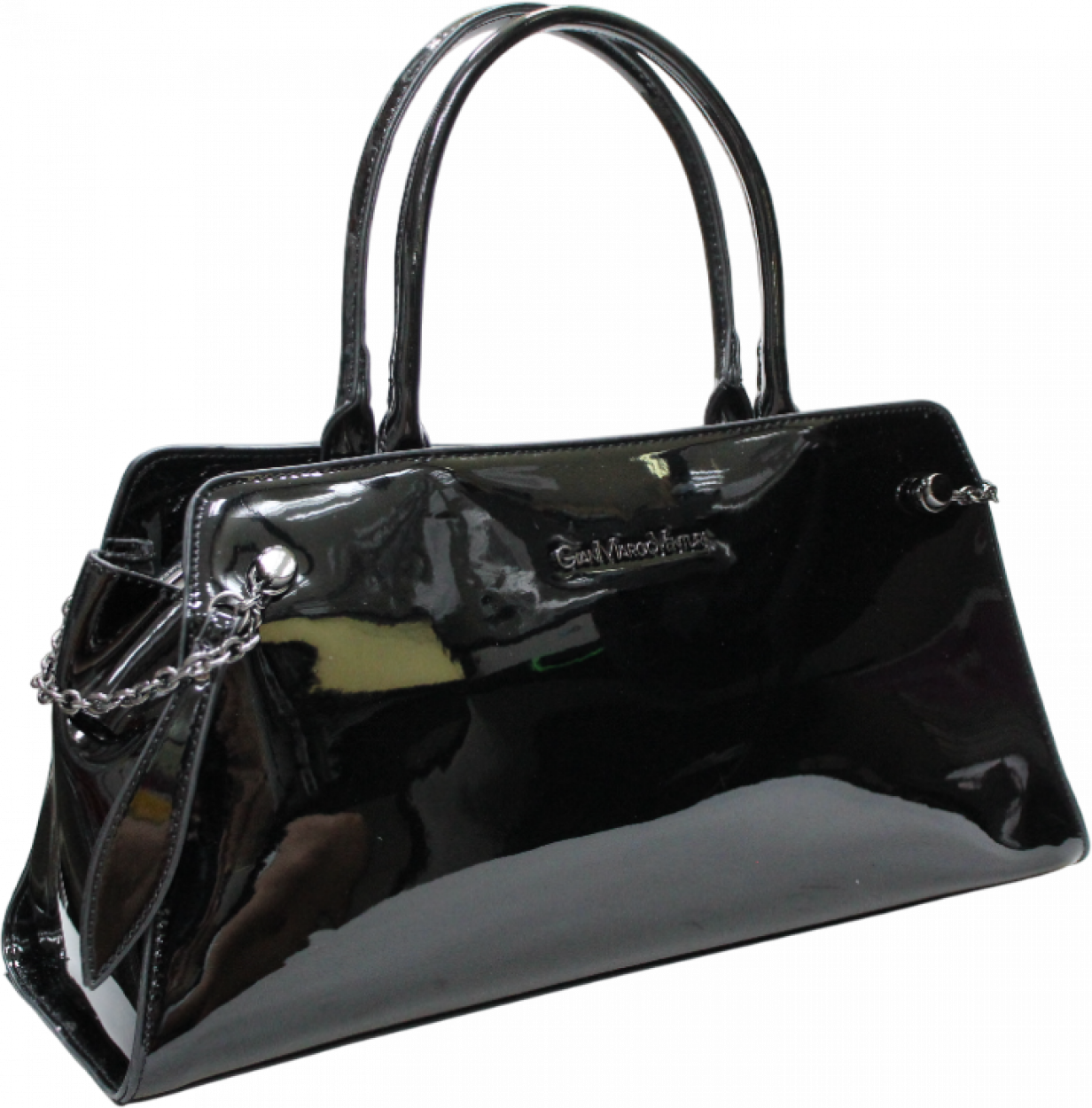 GB0206HG2 BORSA A MANO GMV BLACK 38x23x14cm 40627