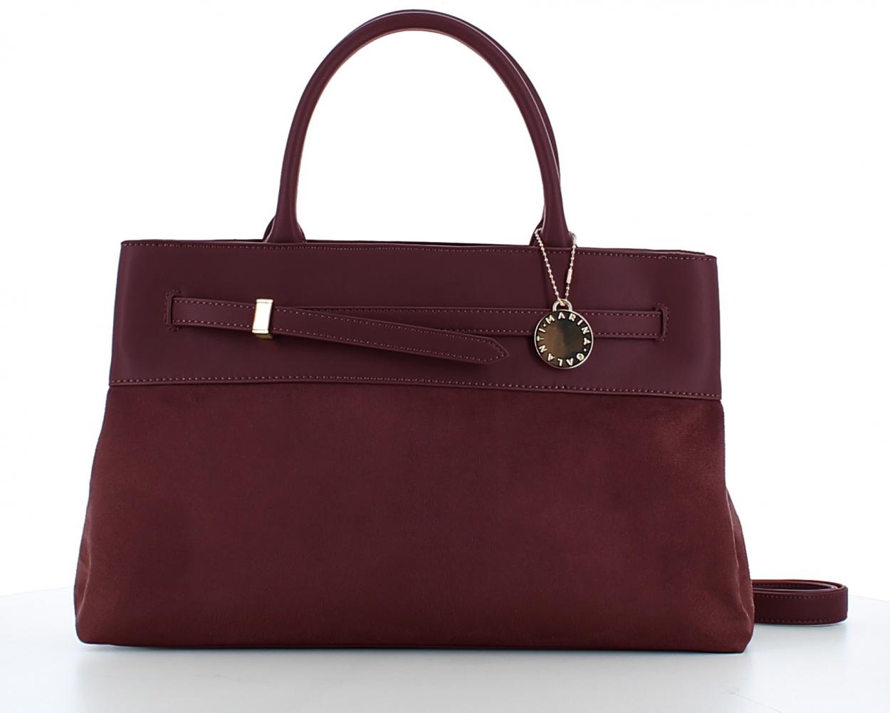 MB0640HG3 BORSA A SPALLA MG BORDEAUX 38x22x12cm 40627