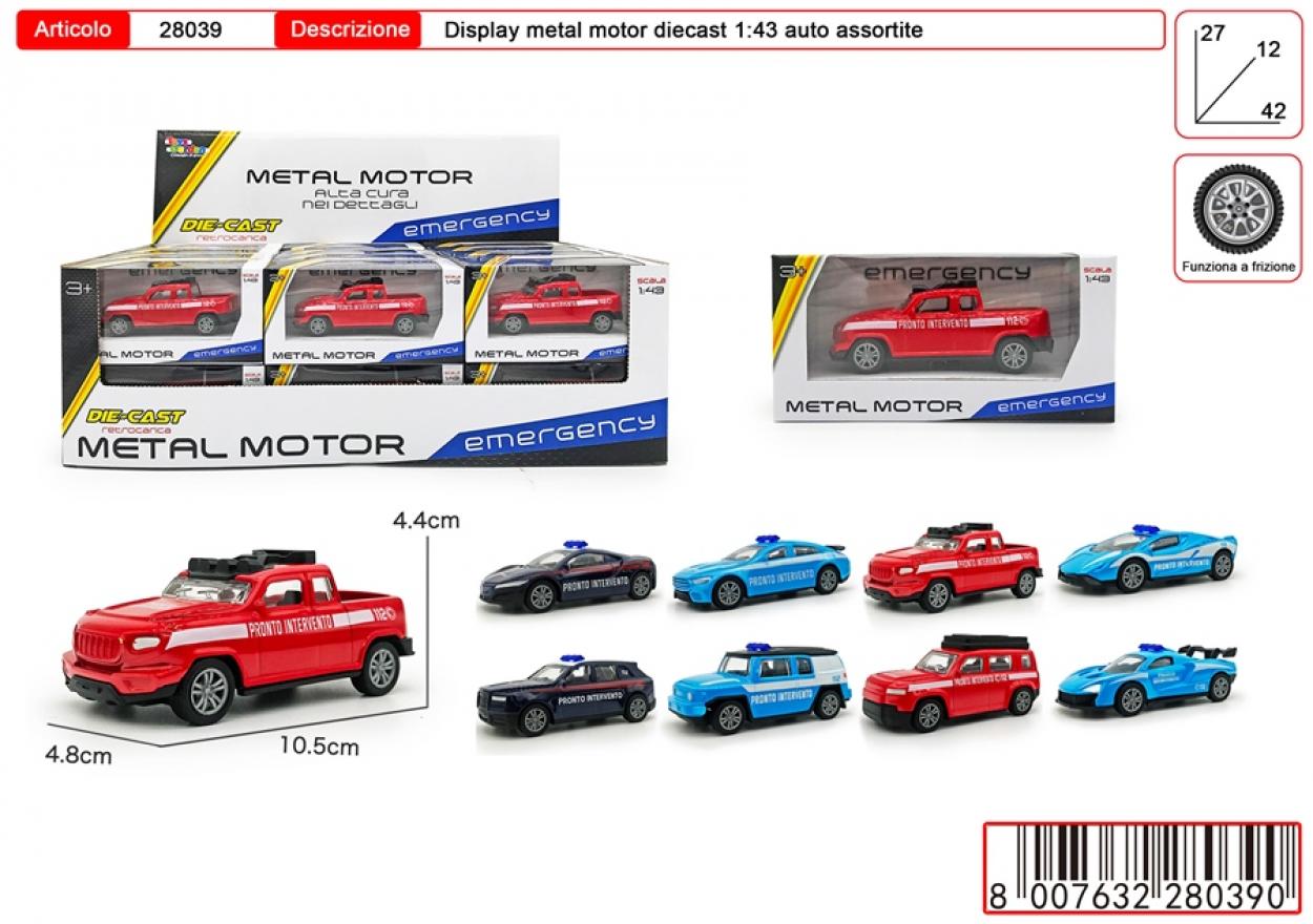METAL MOTORS PRONTO INVERVENTO 1:43 28039 41452