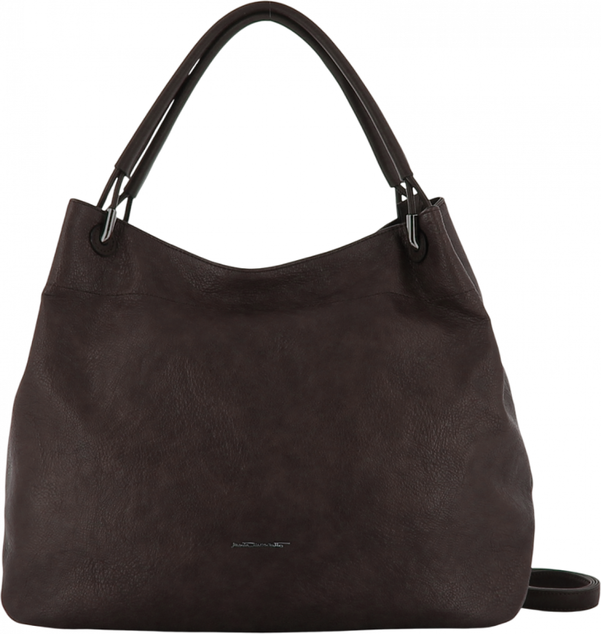 RB0033SG3 BORSA A SPALLA MM DK.BROWN 38x30x12cm 40627