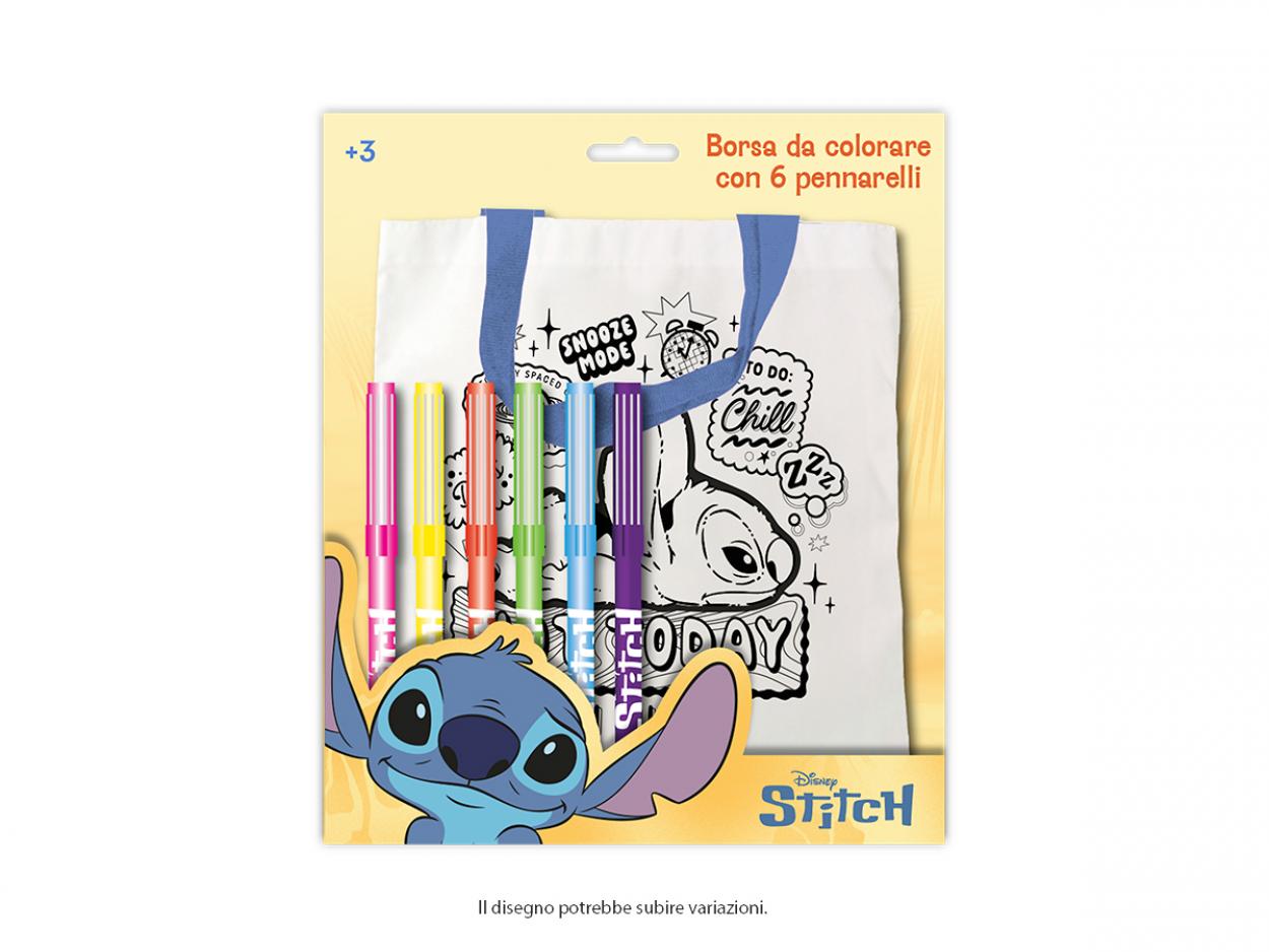 LST0419 BORSETTA DA COLORARE CON 6 PENNARELLI 40934