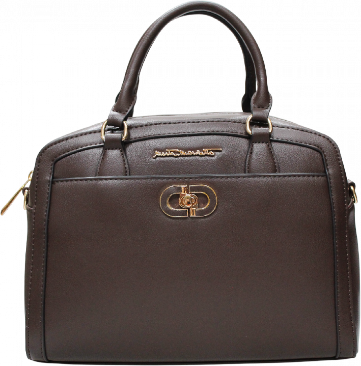 RB0037BG2 BAULETTO MM DK.BROWN 29x20x12cm 40627