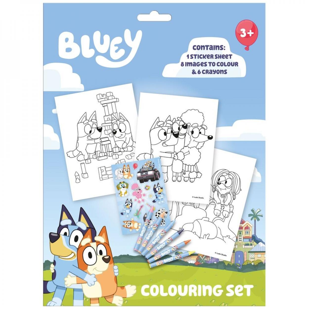 BY00016 048206877 SET DA COLOREAR CON NOTEBOOK BLUEY 40809