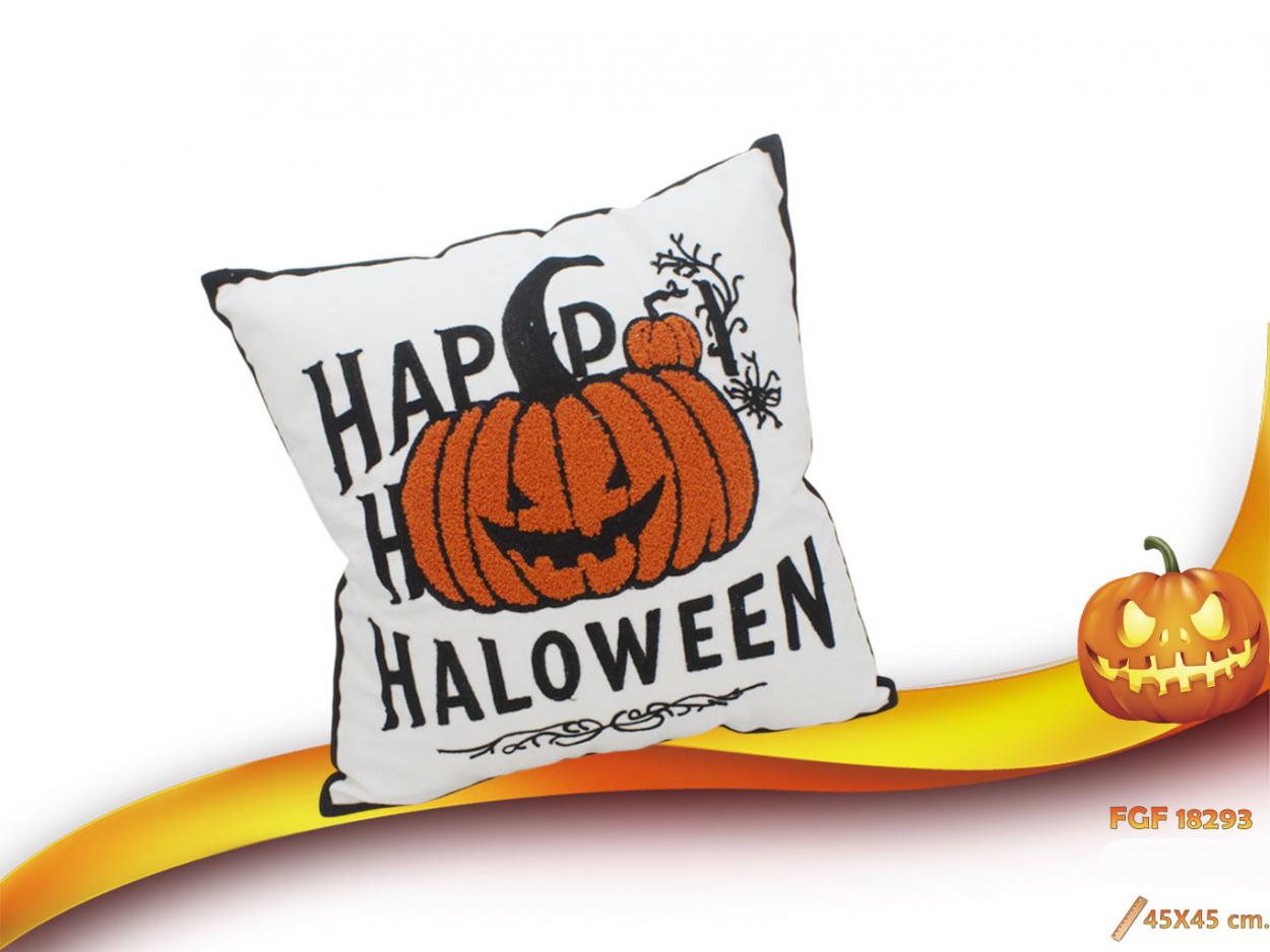 CUSCINO DECORATIVO IN TESSUTO HALLOWEEN 018293 52548