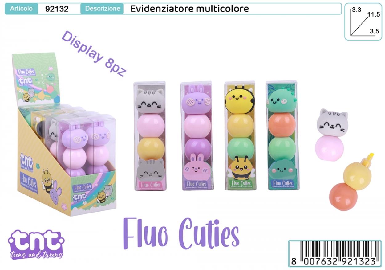 TNT FLUO CUTIES EVIDENZIATORE MULTICOLORE 92132 41452