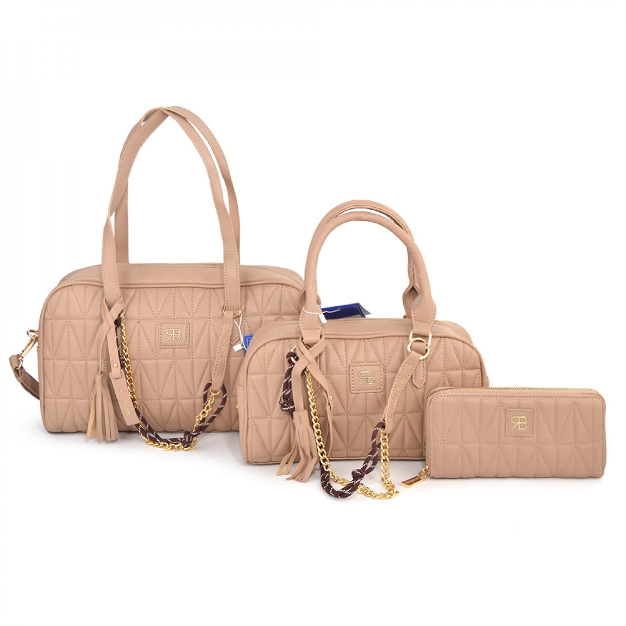 62135/SETBG CM L BAGUETTE, M BAGUETTE, XS PFOGLIO CAMEL 41233